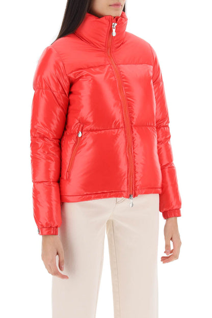 Goldin 3 Short Down Jacket  - Rosso