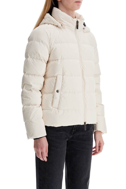 Down Feather Puffer  - White