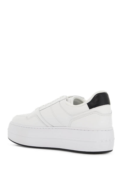 Platform Skyscraper Sneakers With  - White