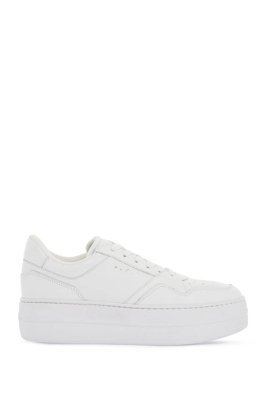 Platform Skyscraper Sneakers With  - White