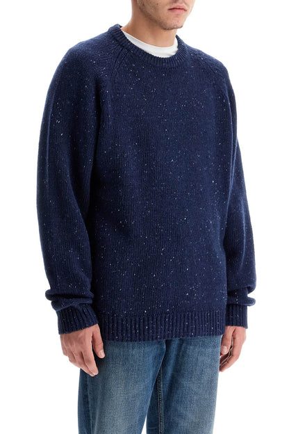 'anglistic Lamb Wool Pullover  - Blue