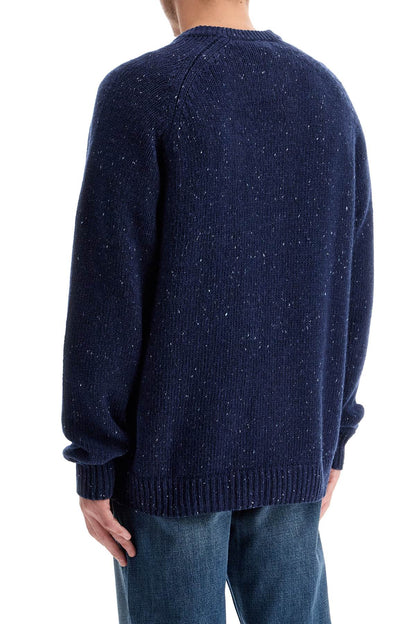 'anglistic Lamb Wool Pullover  - Blue