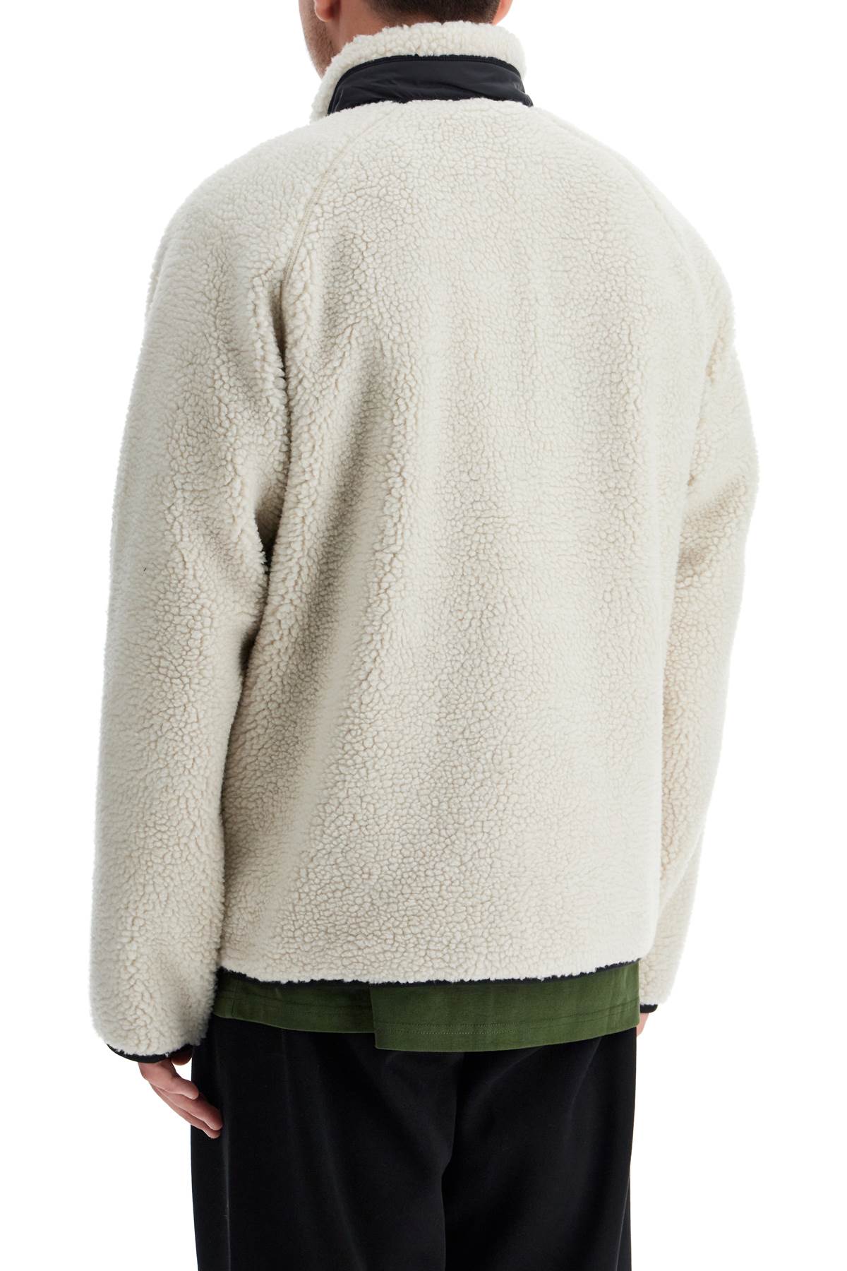 Prentis Liner Sherpa-fleece Jacket  - White