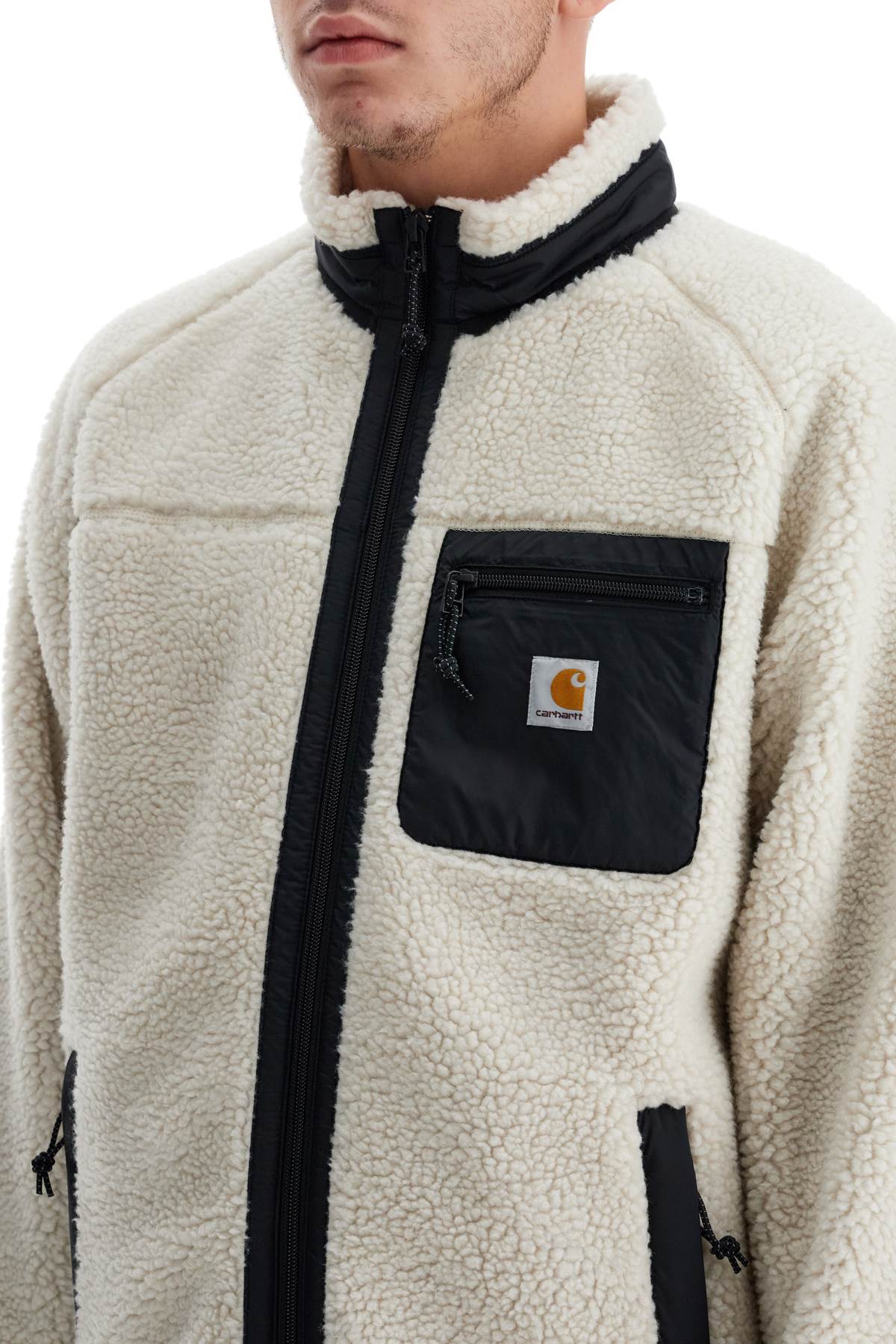 Prentis Liner Sherpa-fleece Jacket  - White