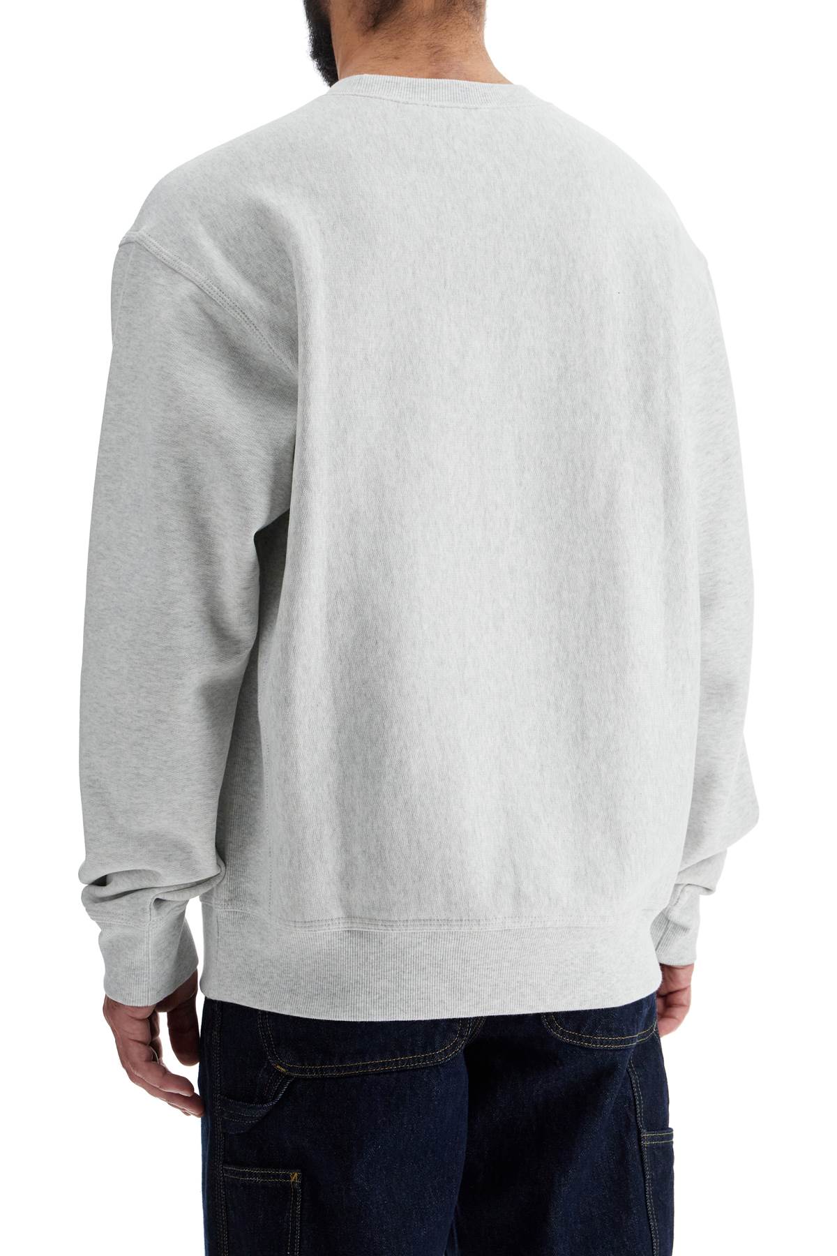 American Script Crewneck Sweatshirt  - Grey