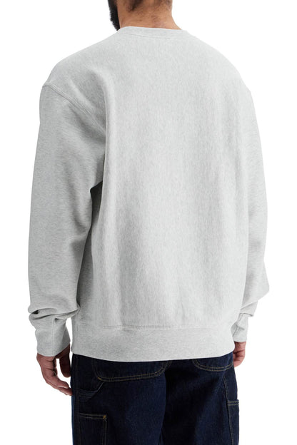 American Script Crewneck Sweatshirt  - Grey