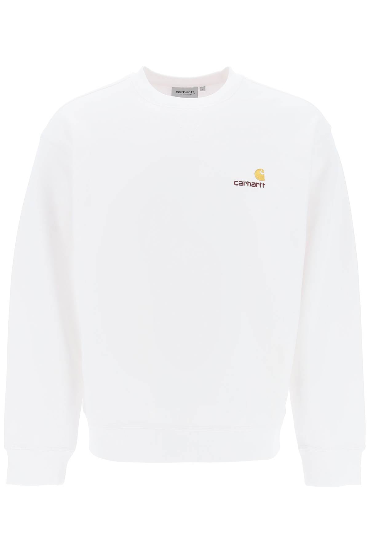 American Script Crewneck Sweatshirt  - White