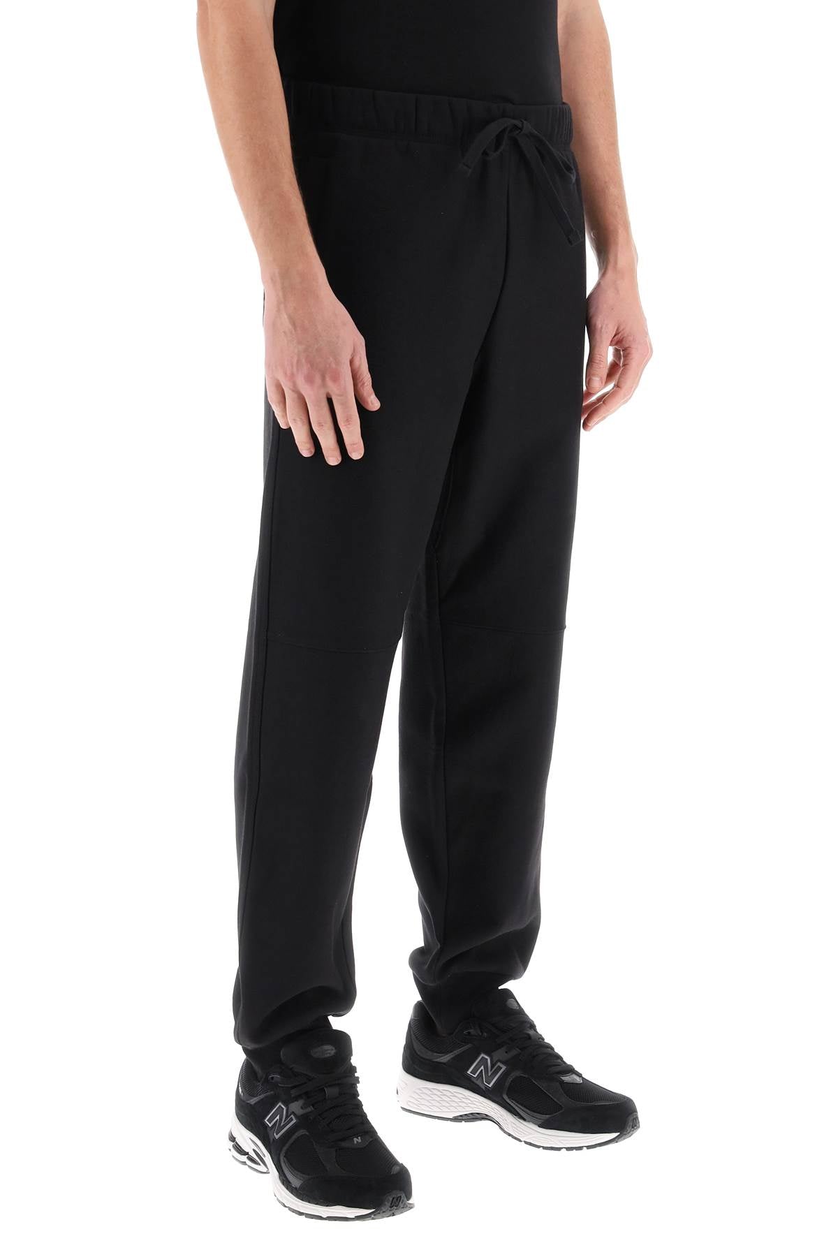 American Script Sweatpants  - Black