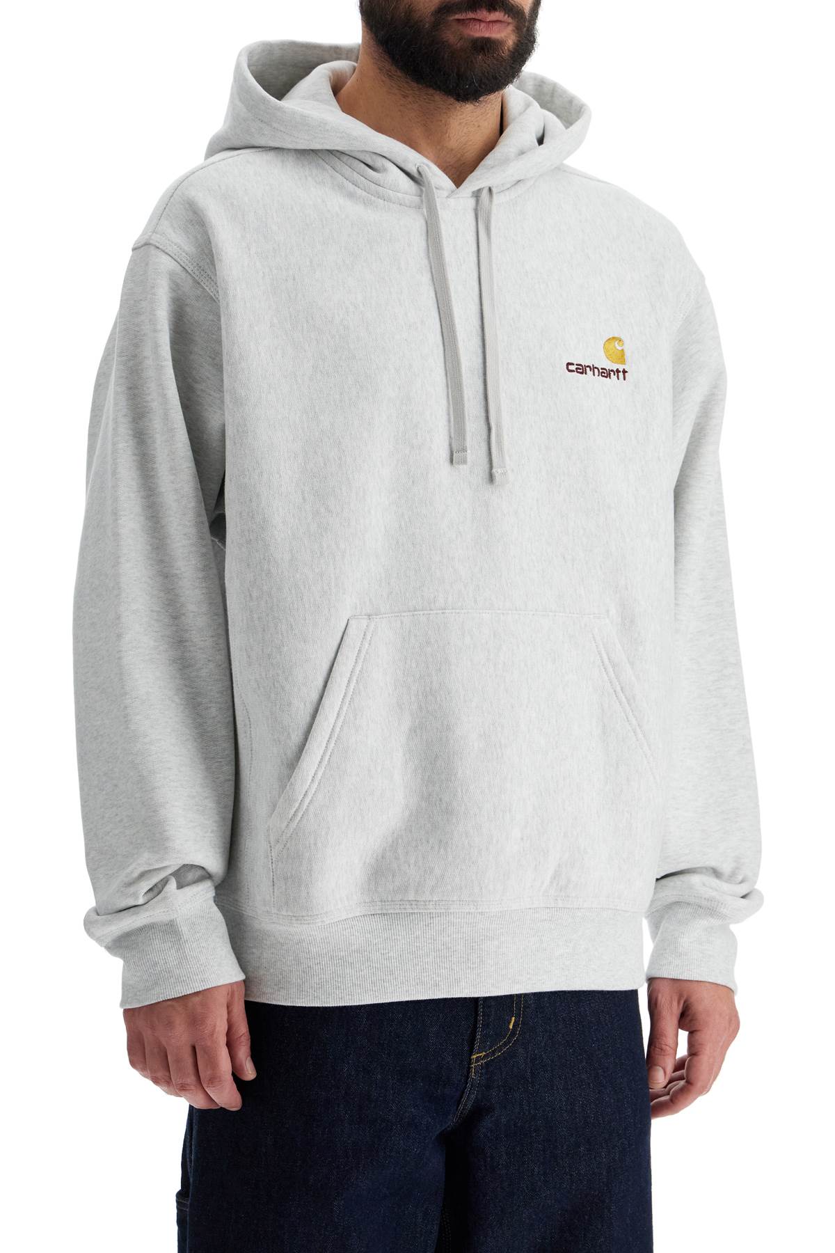 American Script Hoodie  - Grey