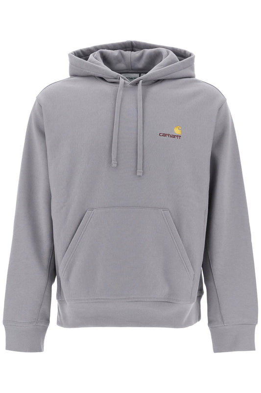 American Script Hoodie  - Grey