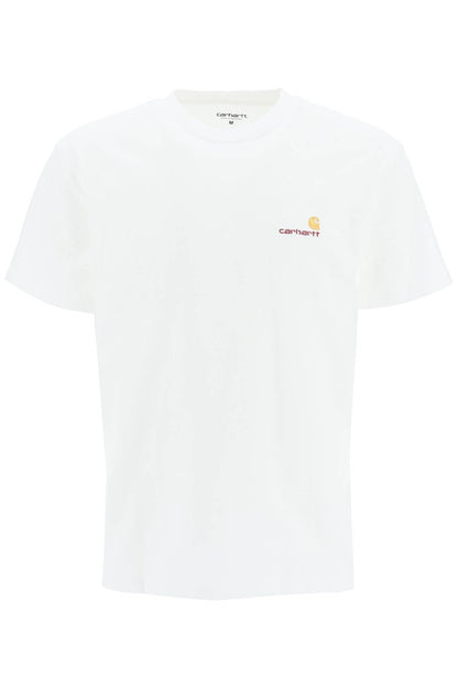 American Script T-shirt  - White