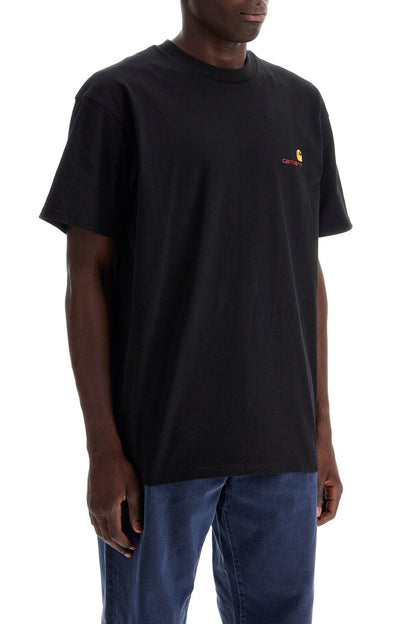 American Script T-shirt  - Black