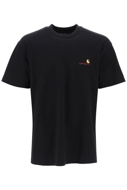 American Script T-shirt  - Black