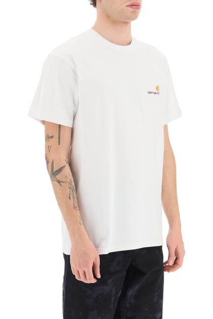 American Script T-shirt  - White