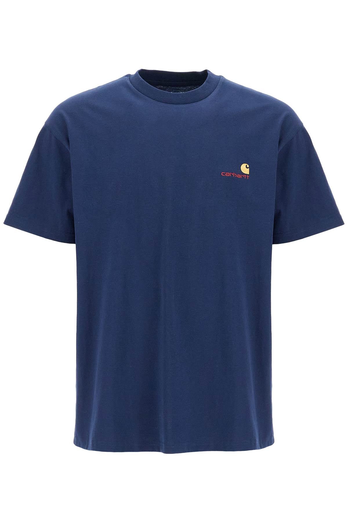 American Script T-shirt  - Blue