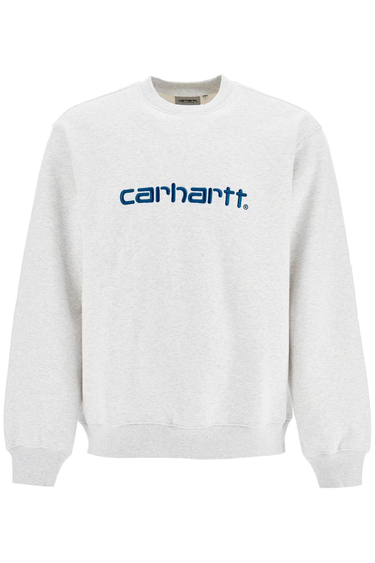 Embroidered Logo Sweatshirt  - Grey