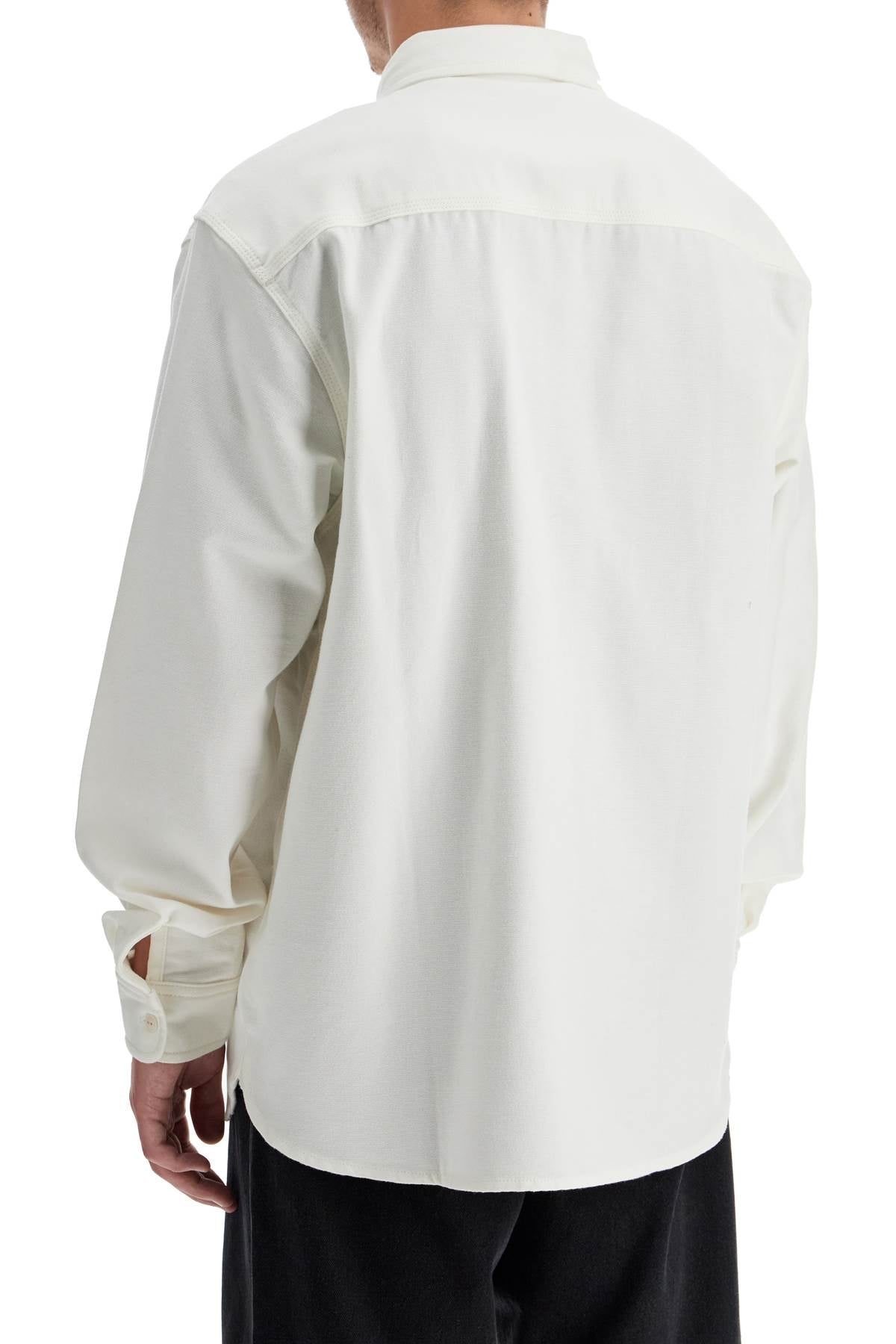 Long-sleeved C  - White