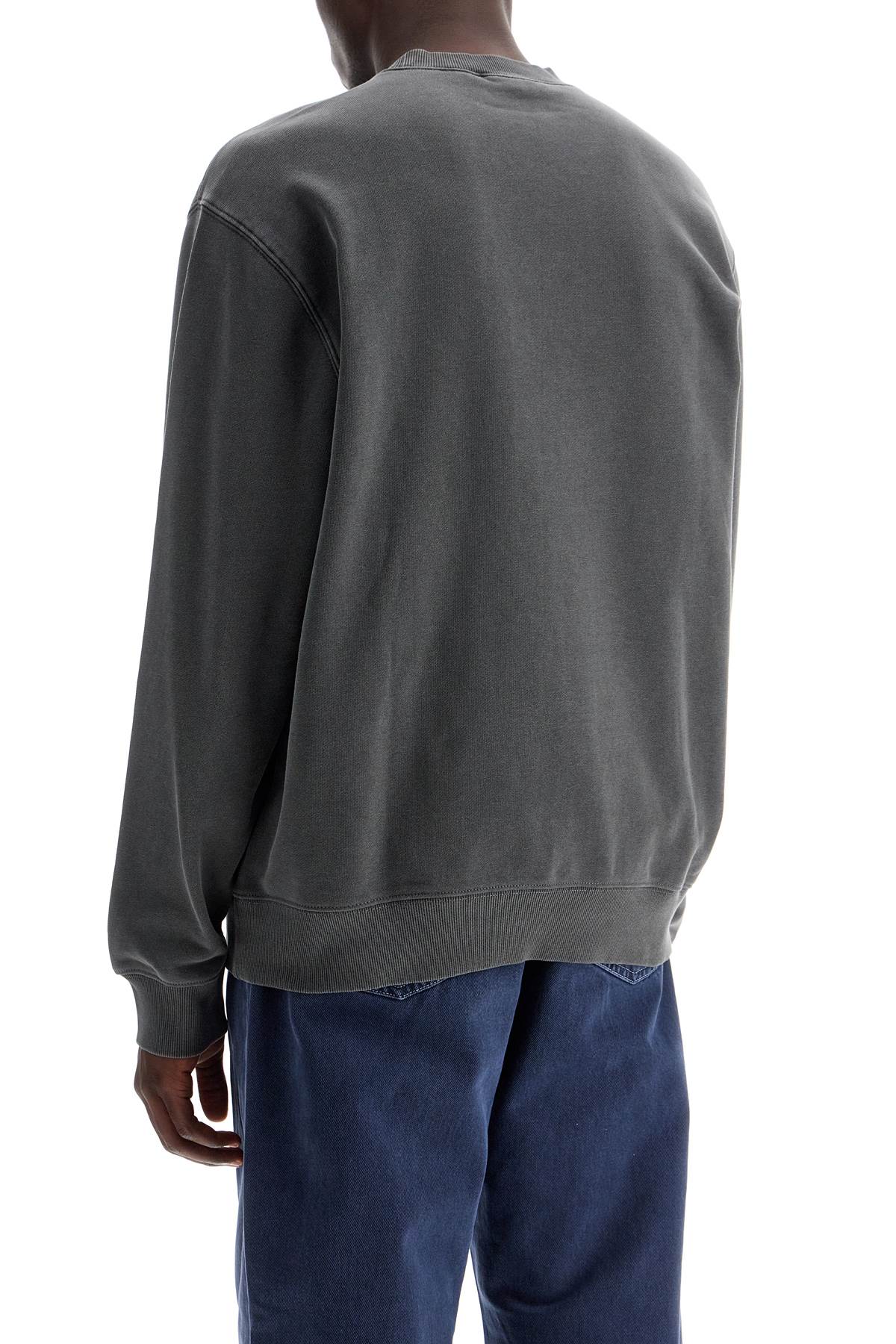 Duster Script Crewneck Sweat  - Grey