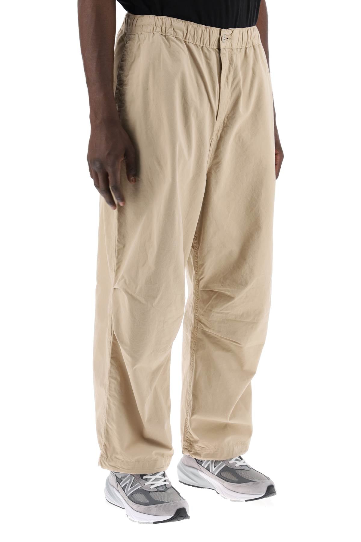 Wide-leg Judd Pants  - Beige