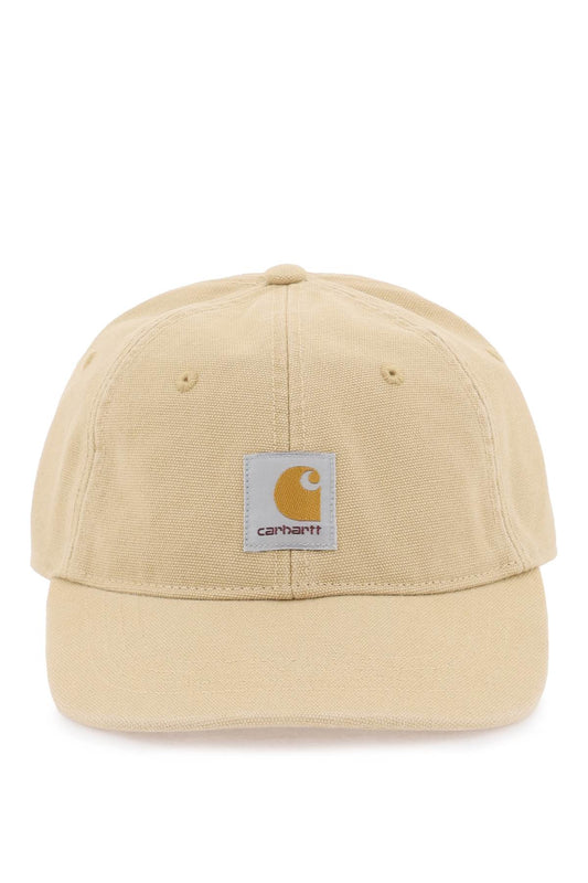 Icon Baseball Cap With Patch Logo  - Beige