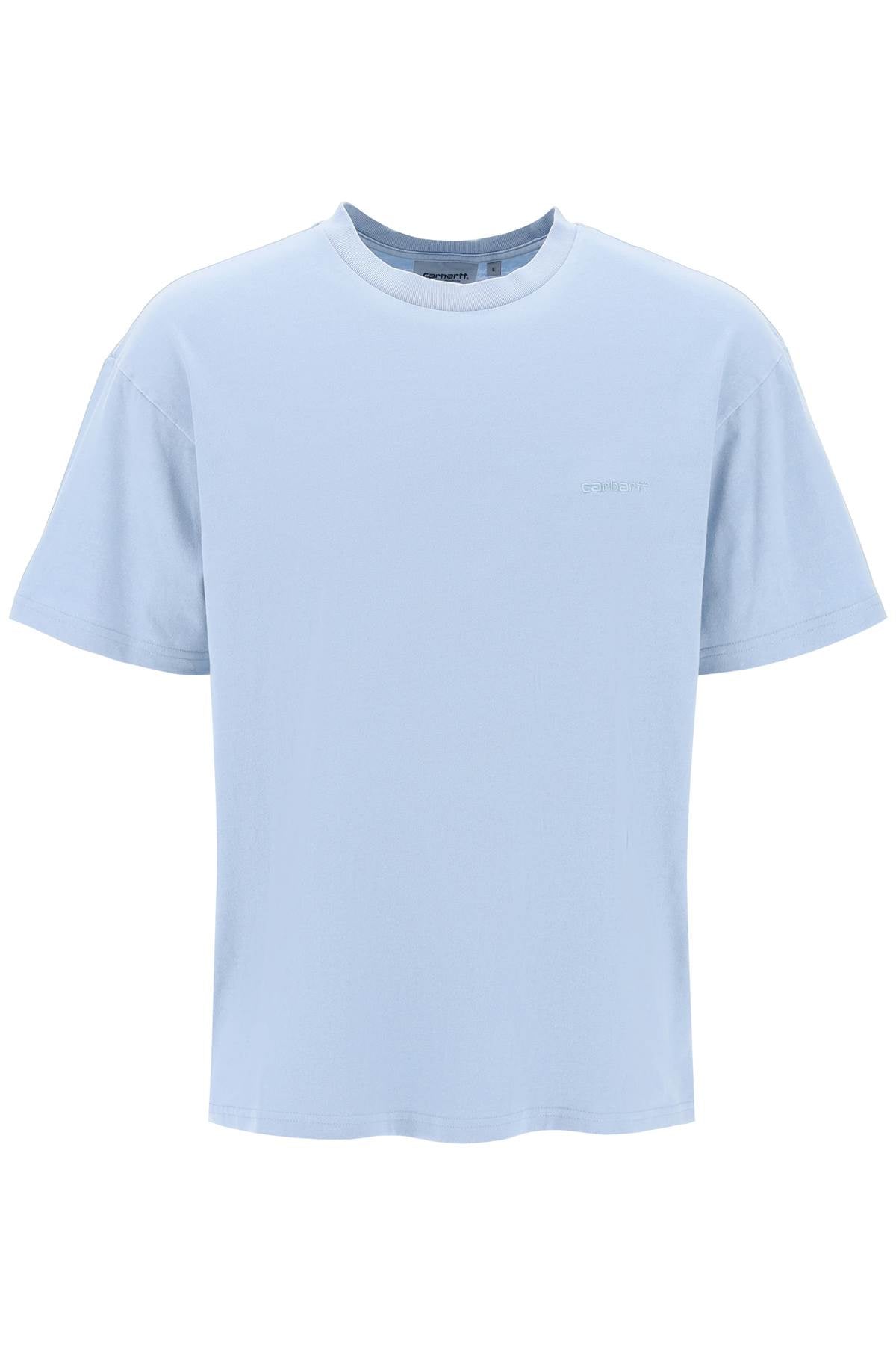 Short-sleeve Duster  - Light Blue