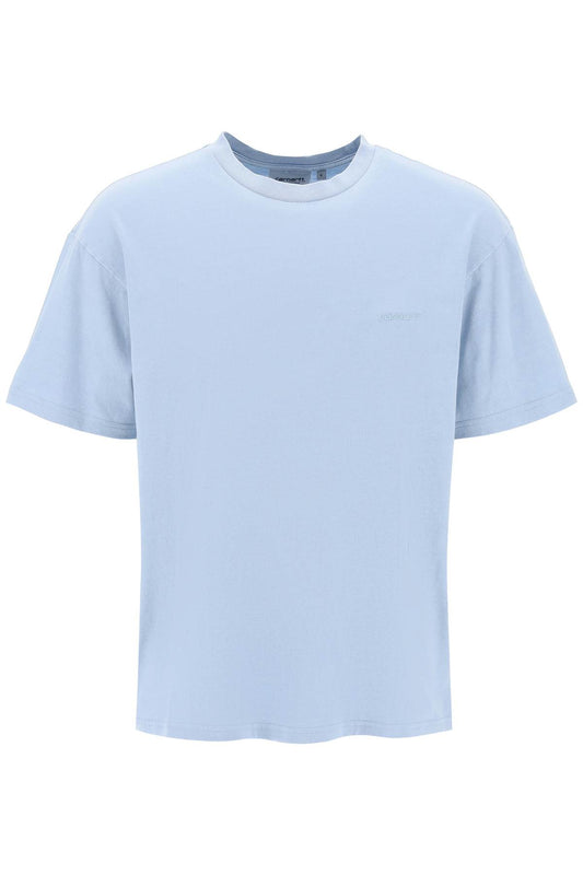 Short-sleeve Duster  - Light Blue