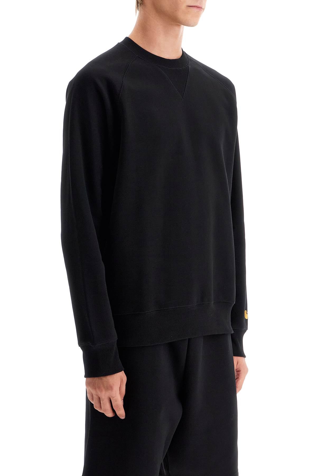 Chase Raglan Sweatshirt  - Black