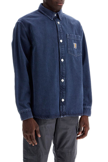 Denim George Overshirt  - Blue