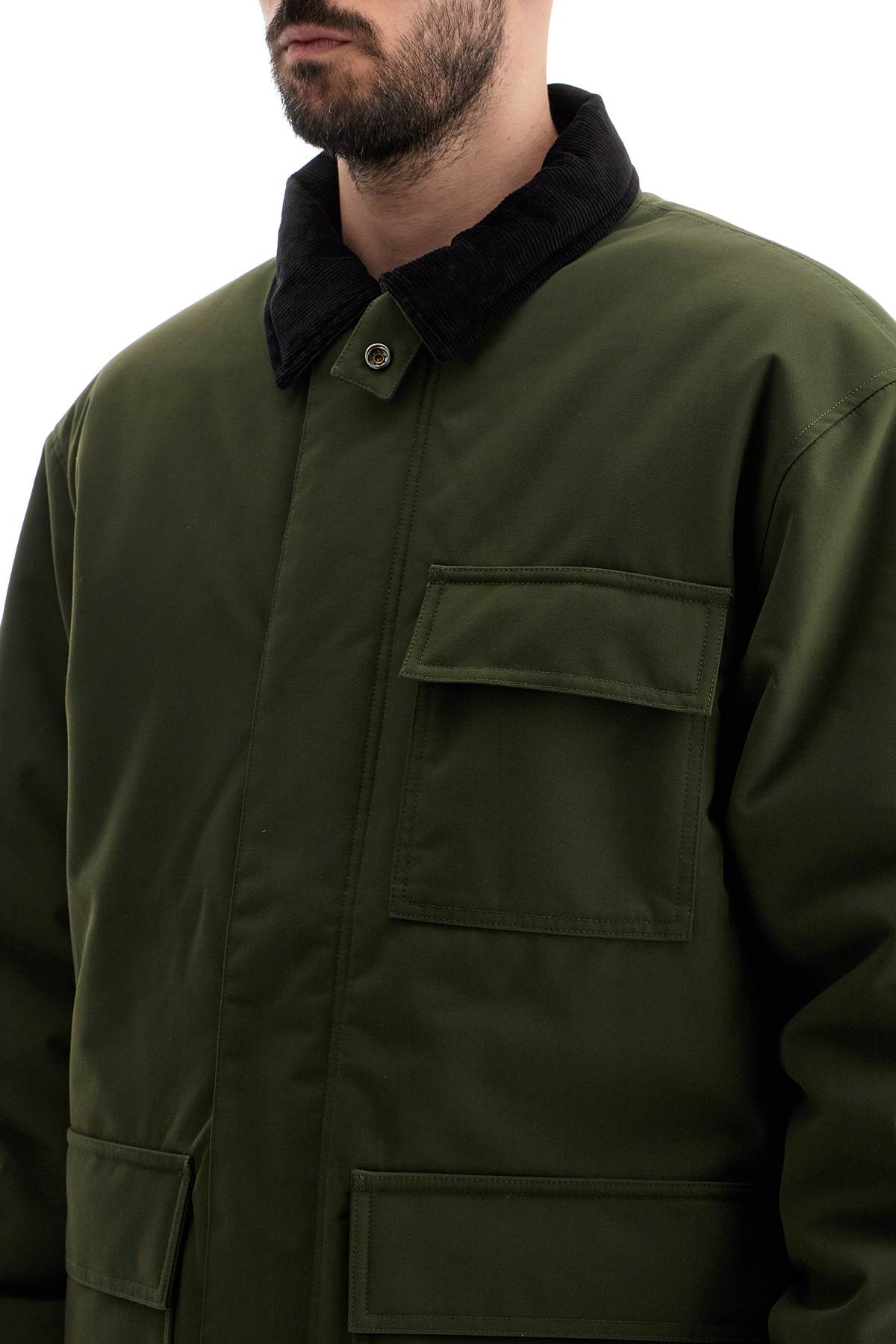 Padded Clarton Jacket  - Green