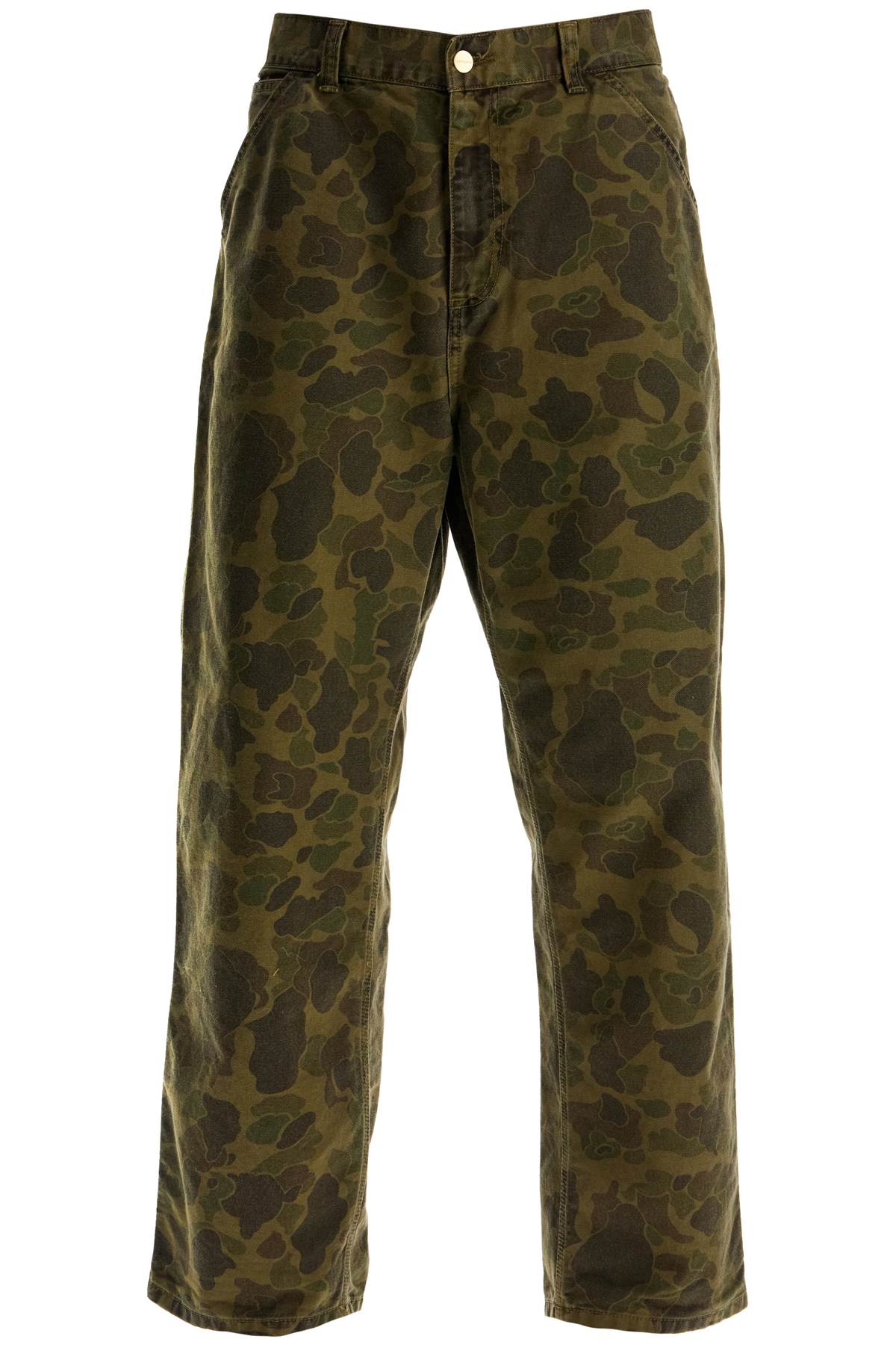 Duck Single Knee Pants  - Green