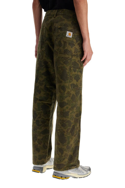 Duck Single Knee Pants  - Green