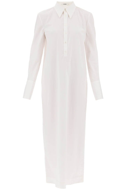 Maxi Chemisier Dress Fletcher In  - White