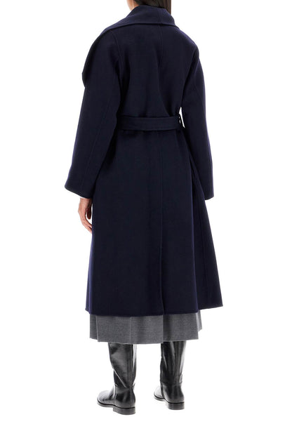 Wool Coat By Carrie Rose  - Blue