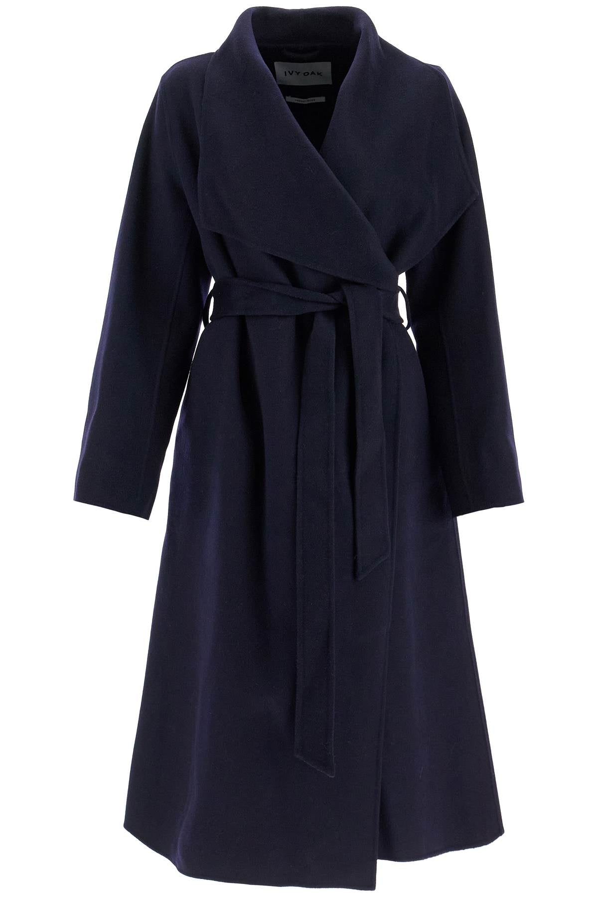 Wool Coat By Carrie Rose  - Blue