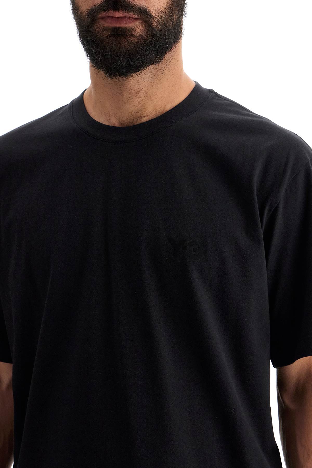 Oversized Logo T  - Black