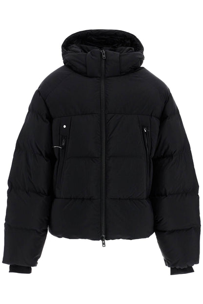 Pertex Hooded Down Jacket  - Black