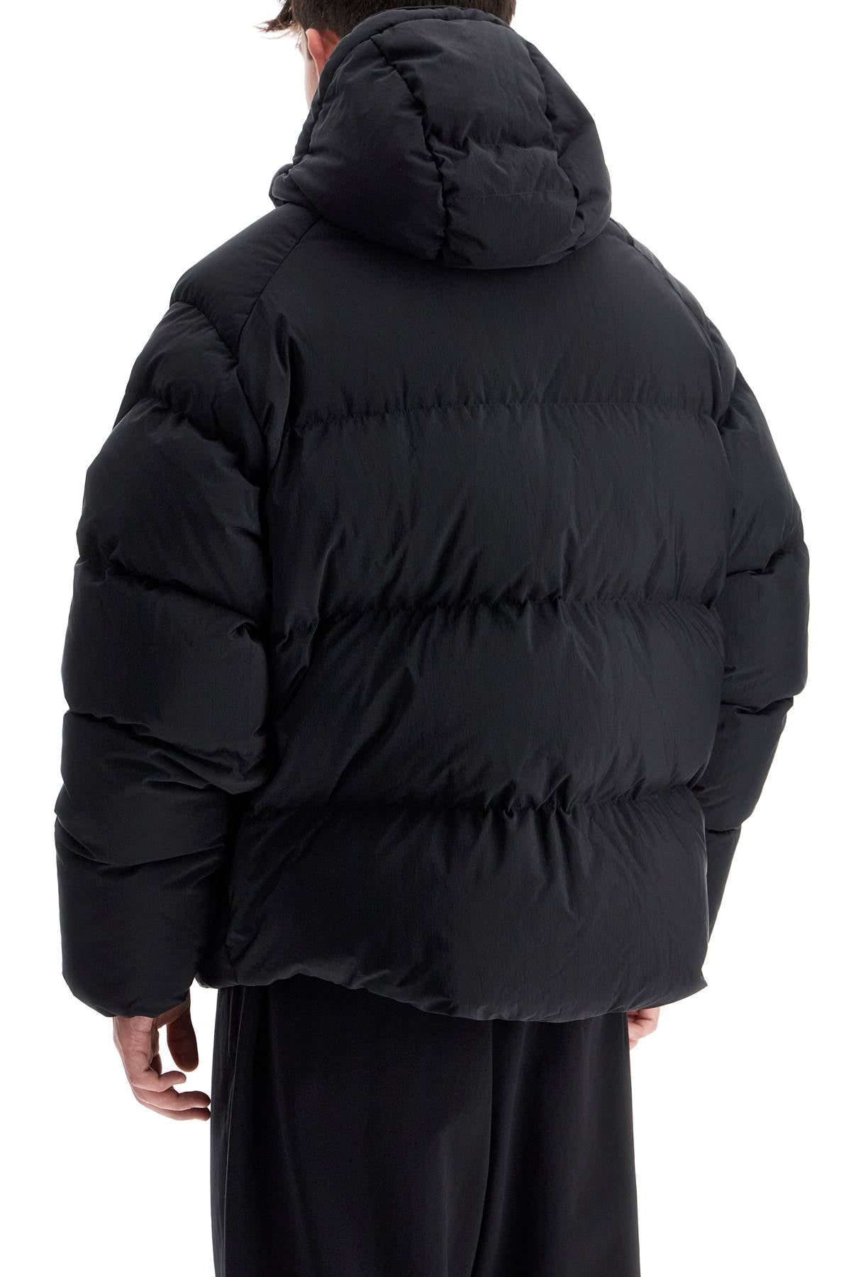 Pertex Hooded Down Jacket  - Black