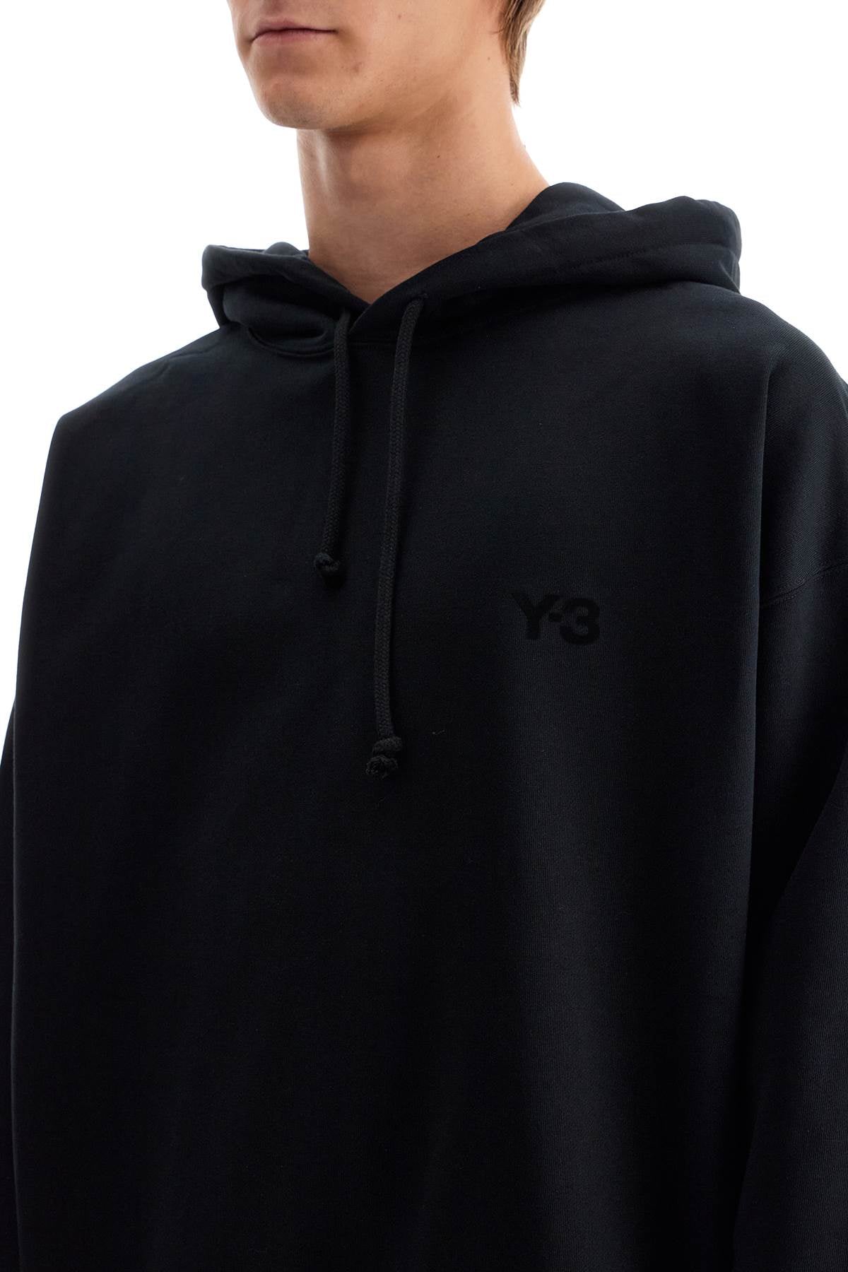 Oversized Hoodie With Hood  - Black