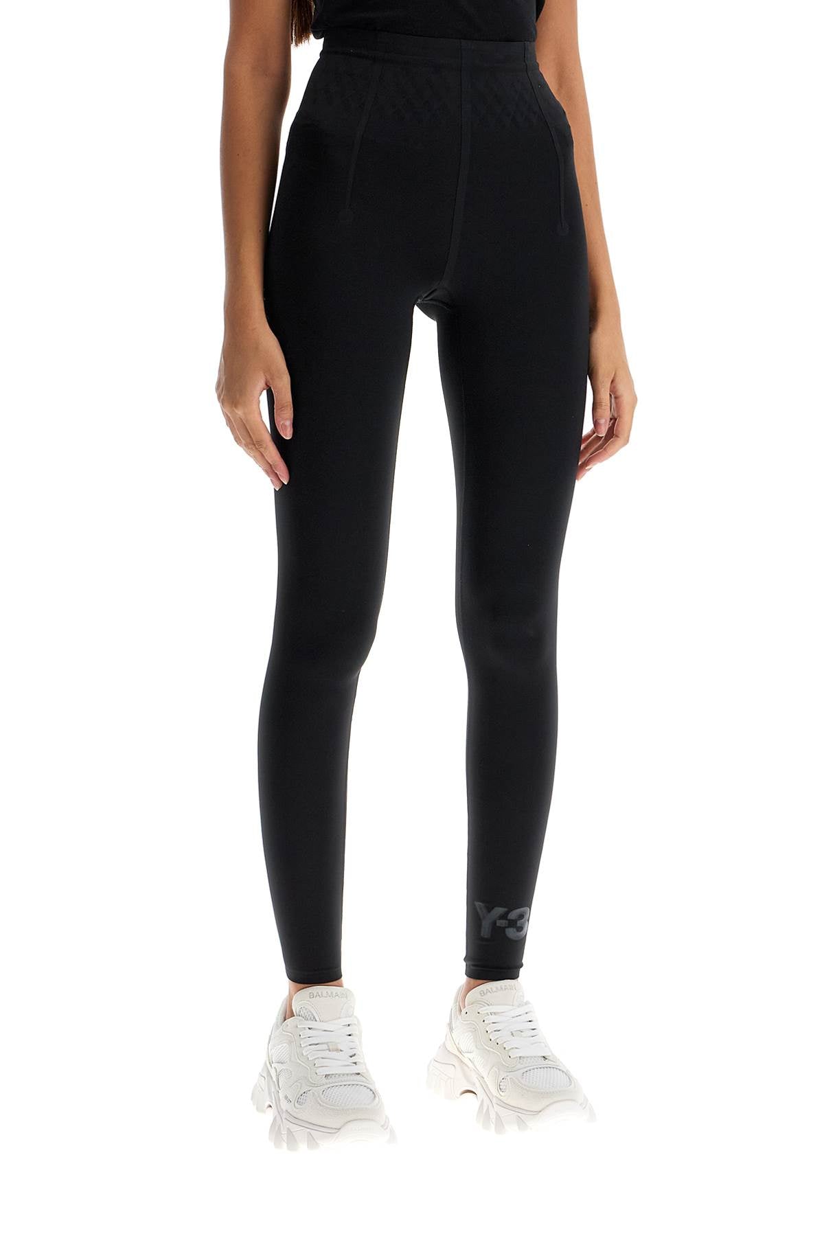 Lycra Leggings For  - Nero