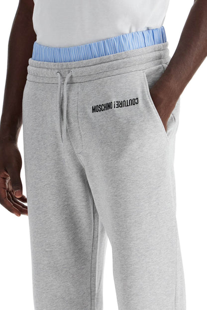 Jogger Pants With Boxer Insert  - Grey