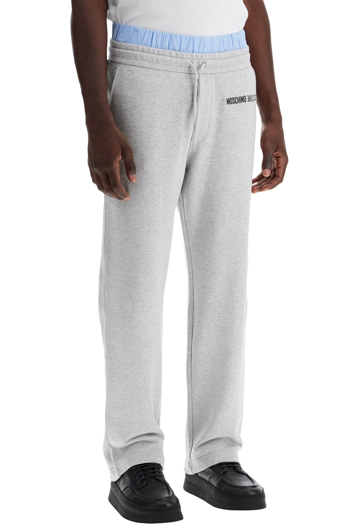 Jogger Pants With Boxer Insert  - Grey