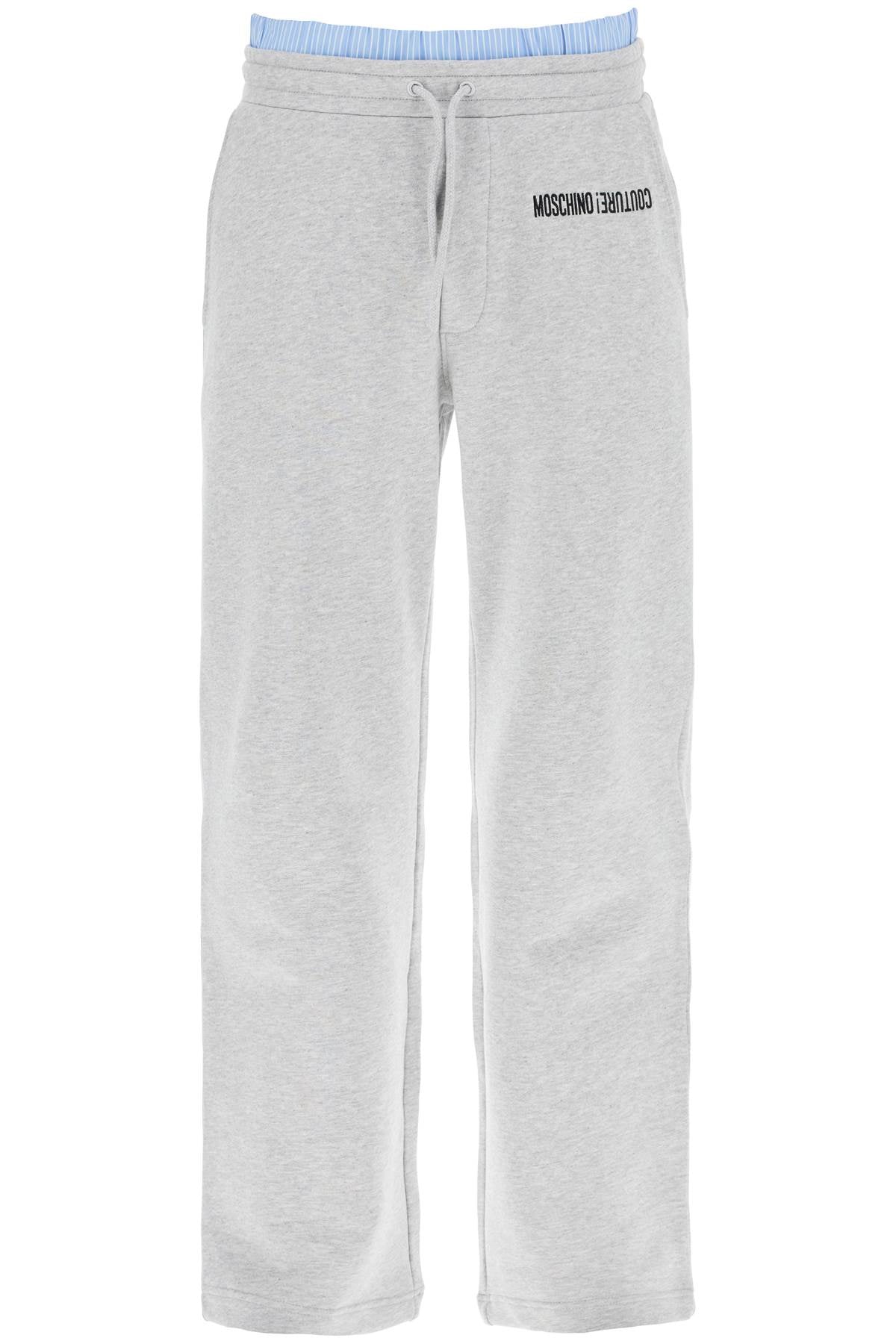 Jogger Pants With Boxer Insert  - Grey