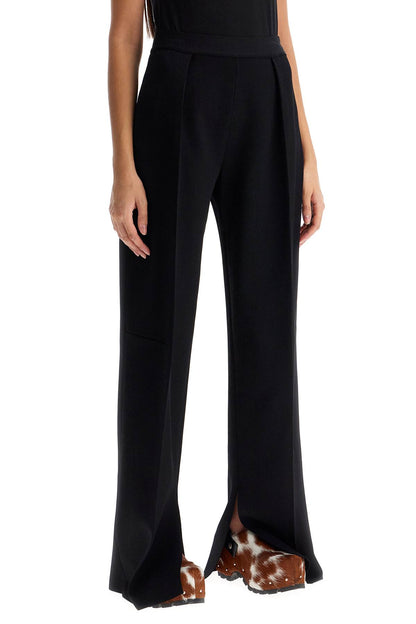 'knitted Viscose Pants For  - Black