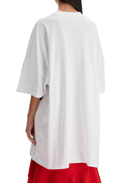 Love T-shirt Dress Out  - White