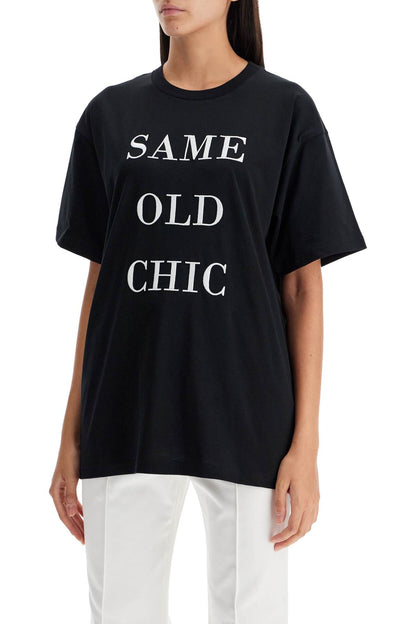 "oversized T-shirt With Same Old  - Black