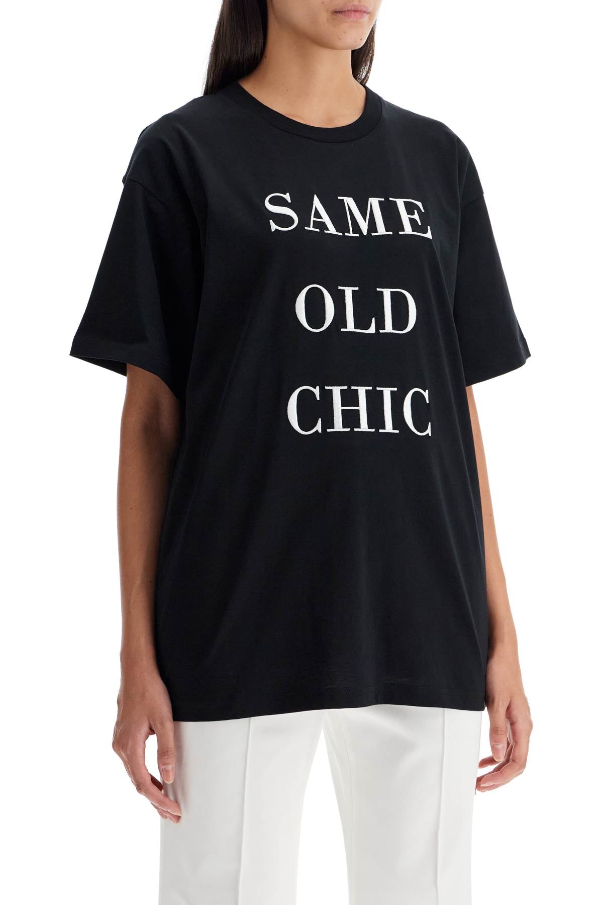 "oversized T-shirt With Same Old  - Black