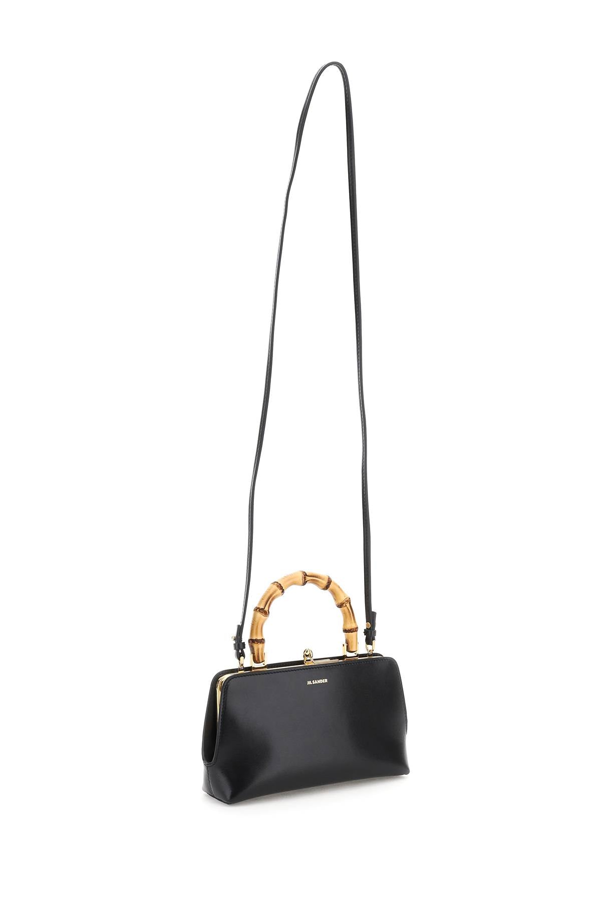 Goki Bamboo Mini Handbag  - Black