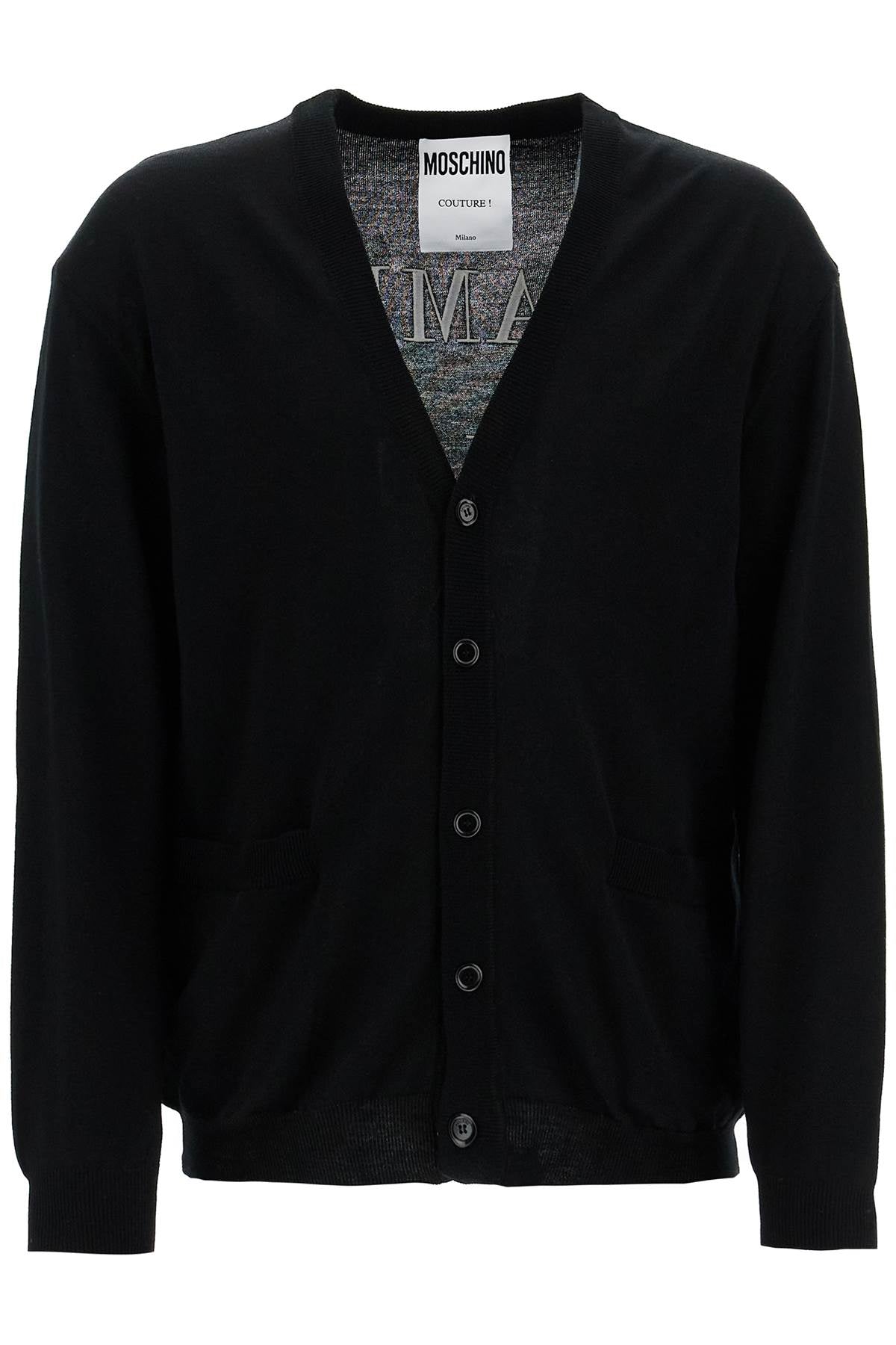 "classic Chic Cardigan With  - Black