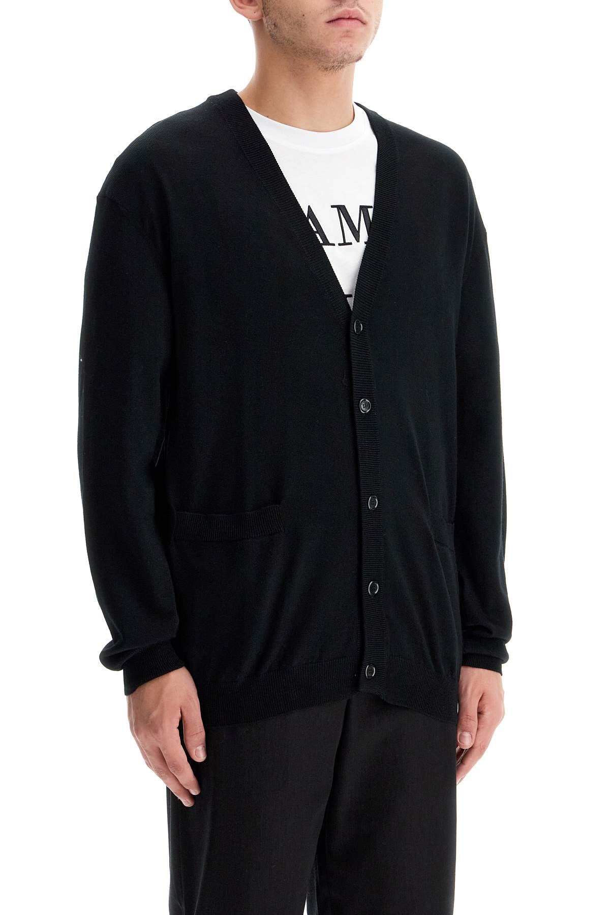 "classic Chic Cardigan With  - Black