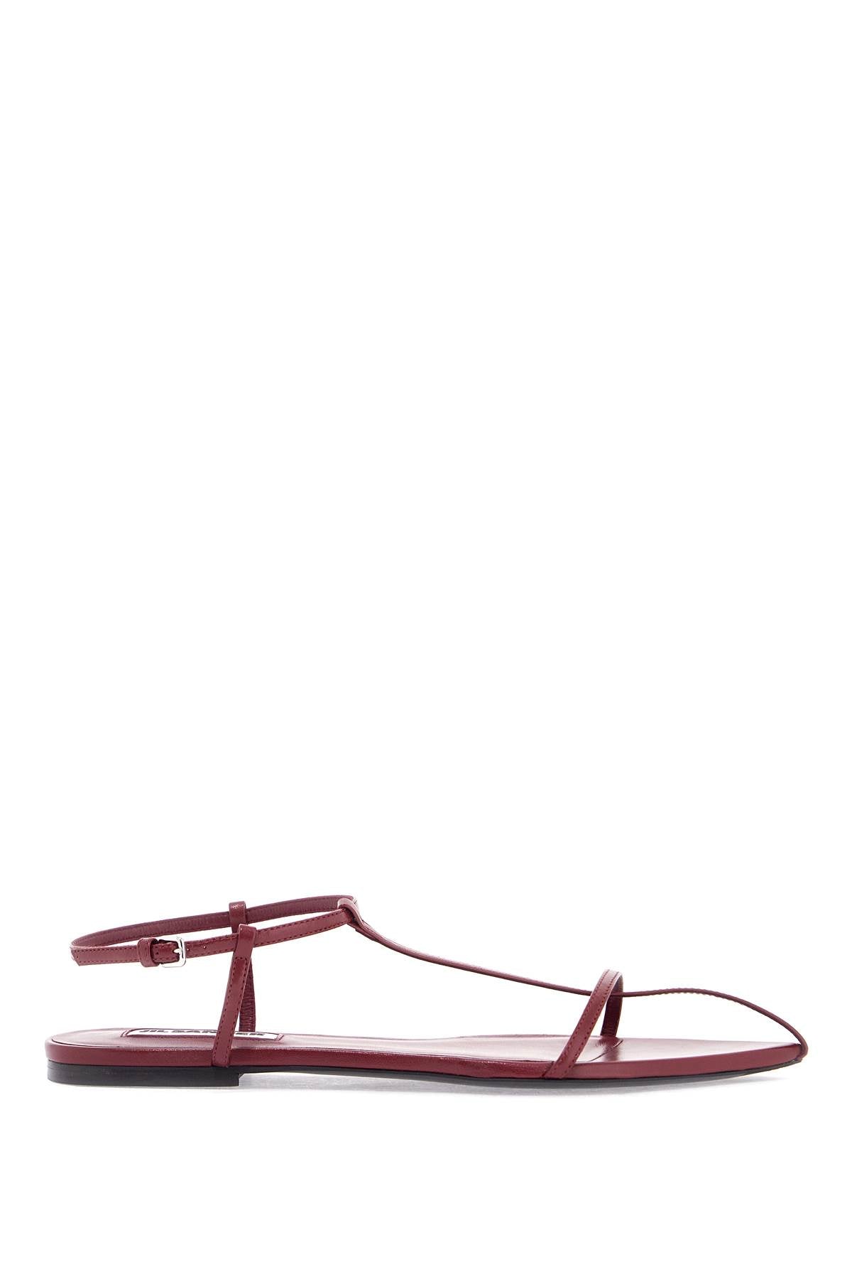 New Tripon Leather Sandals For Men  - Red